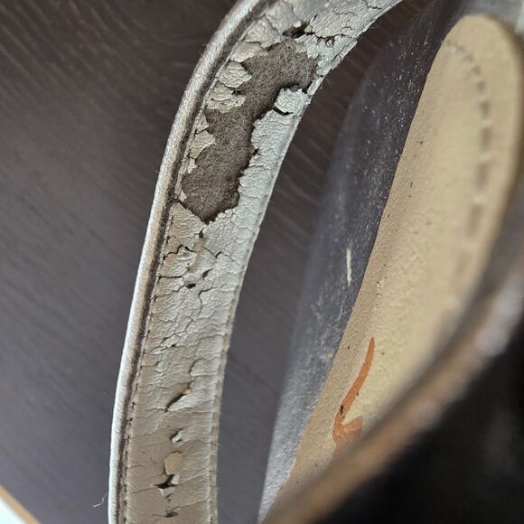 Sam Edelman Eleanor silver open toe sandal size 8 - Picture 10 of 12